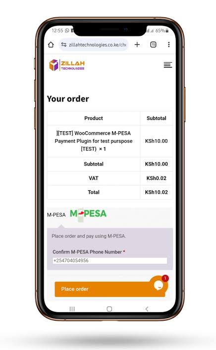 WooCommerce -MPESA Plugin for wordpress